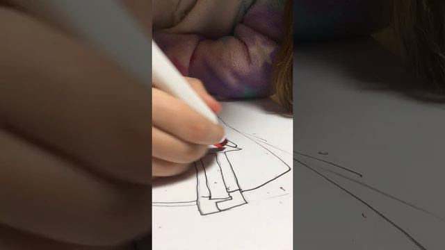 Раскрашиваем картинку только красными цветами