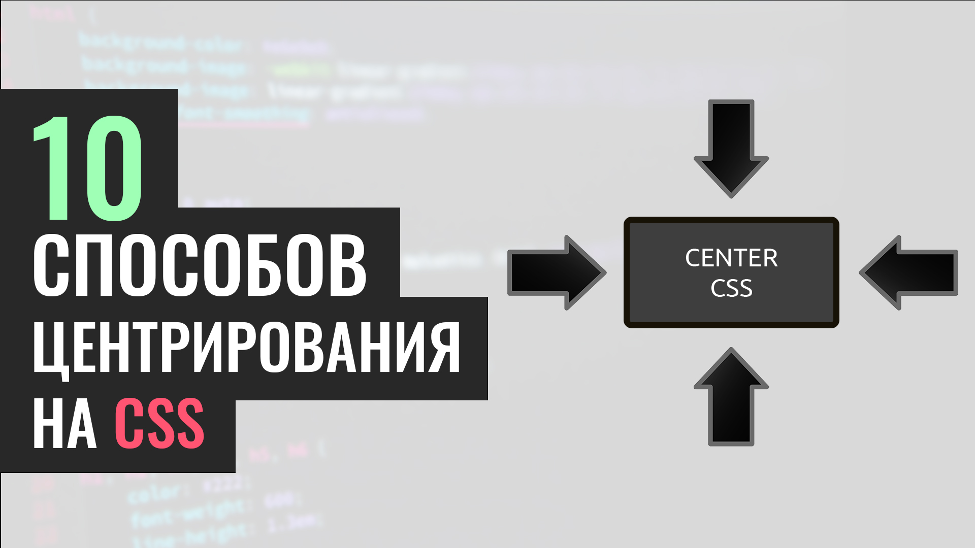 Как выровнять картинку на сайте по центру