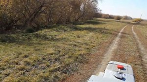 Прицеп к мотоблоку с рулевым управлением