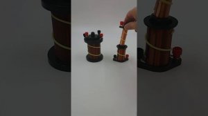 Катушка индуктивности демонстрационная и катушка индуктивности лабораторная.