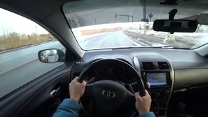 2008 TOYOTA COROLLA E150 1.6MMT POV TEST DRIVE | ТЕСТ ДРАЙВ ОТ ПЕРВОГО ЛИЦА