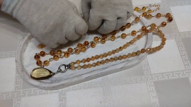 Украшения с цитрином