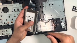 Hp proBook 4720s SSD upgrade/ remove and disassemble (in 4k)