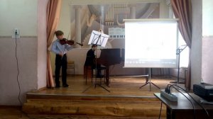 В Подсток - Сувенир для Сарасате . Скрипка . Канал Сеньор Арсений