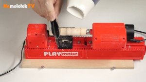 128. Гуиро (Guiro DIY) - перкуссионный инструмент. Простая и интересная поделка на токарном станке