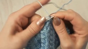 Просто классный узор. Вяжем на круговых спицах. Часть вторая.