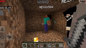 Surviving A Herobrine & GoatMan In Minecraft Survival