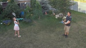 Видеоурок для начинающих играть в бадминтон.