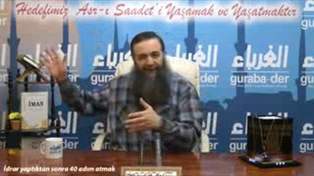 idrar yaptıktan sonra 40 adım atmak gerekirmi смотреть онлайн