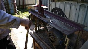 Самодельный модельный распиловочный станок диск от 80 мм. N2  ч.4