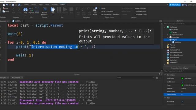 6. How to Create Roblox Games - Basic For-Loop | Roblox Studio 2022 смотреть онлайн