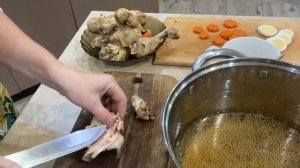 БЫСТРЫЙ ХОЛОДЕЦ ИЗ КУРИЦЫ ! ВСЕ ПРОСТО И ЛЕГКО