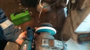 как  изготовить ведущий шкив для гриндера из металлолома !