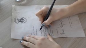 Письмо из Хогвартса своими руками/ Letter from Hogwarts DIY