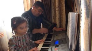 Коровушка. Фортепиано. 1 класс