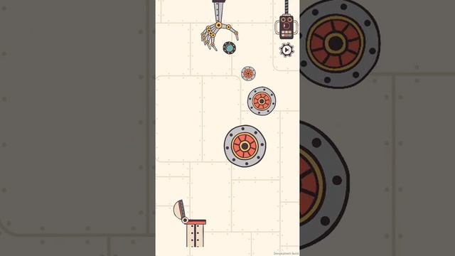 Steampunk Puzzle Physics Game. Stage 10. Level 147.