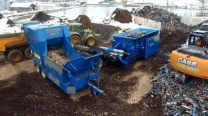 Дробилка Husmann HL II 1622 c доизмельчителем древесины HFG 5