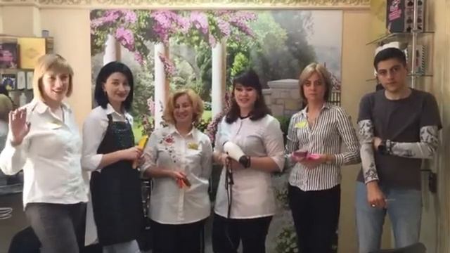 Благодарность компании Гинко и ее директору Тулупову А.В. от команды стилистов