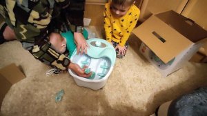 Распаковка — Гидромассажная ванночка FIRST Austria FA-8116-3