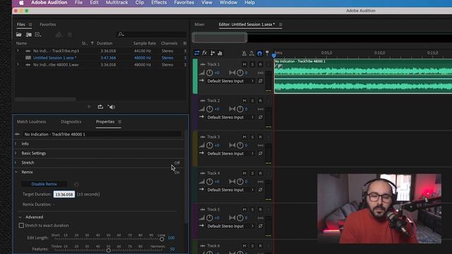 Как увеличить длину песни для ваших подкастов и видео (учебное пособие по Adobe Audition) смотреть онлайн