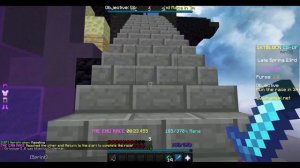 How to beat the End race in 48 seconds. Guber's race (Hypixel Skyblock)