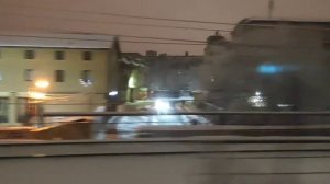 Поезд № 007 "Таврия" Санкт-Петербург-Севастополь//Еду до Казанского вокзала Москвы//Из окна поезда.