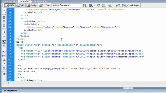 Consultando valores na tabela com PHP (SELECT) смотреть онлайн
