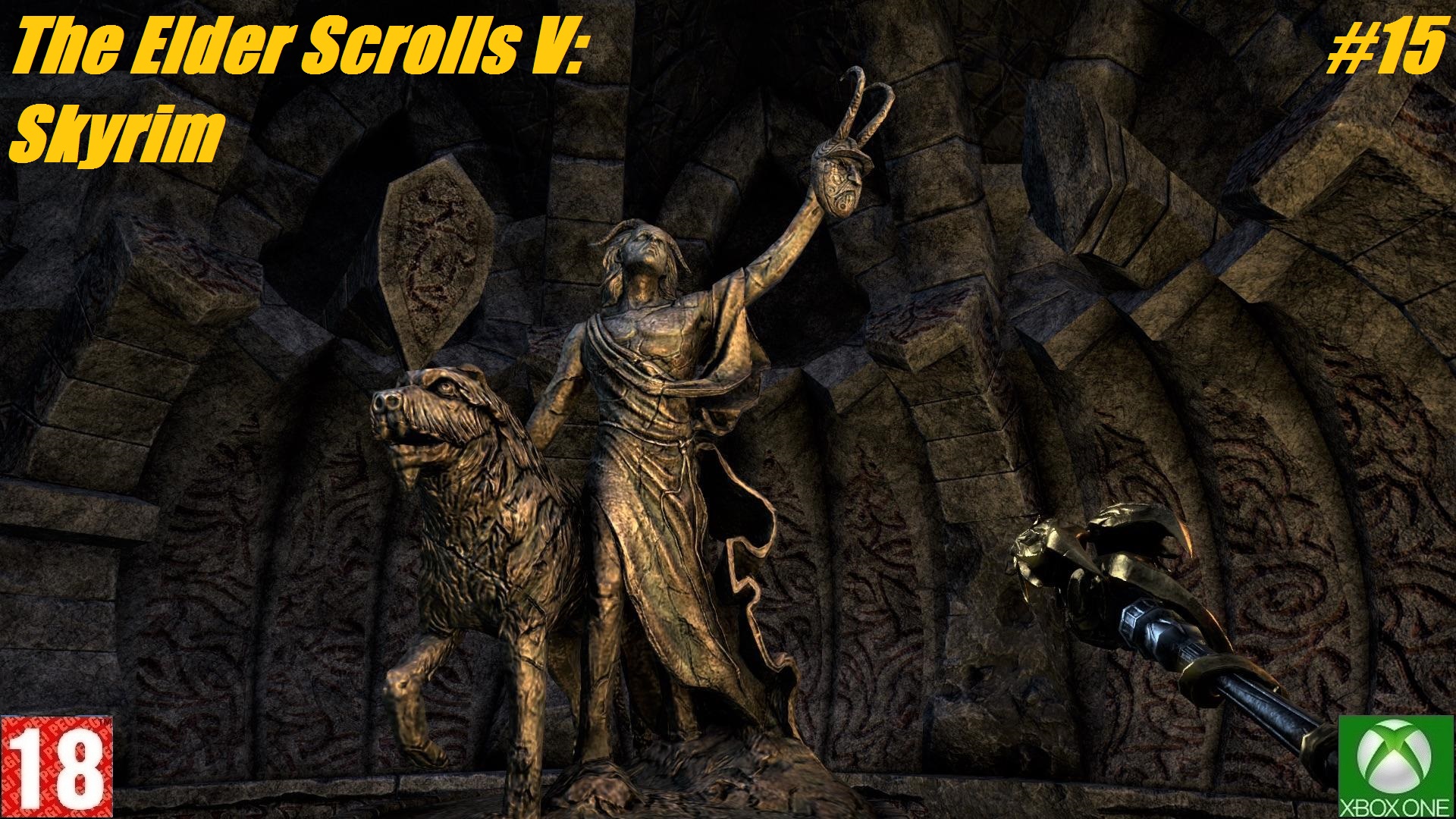 The Elder Scrolls V: Skyrim (Xbox One) - Прохождение #15. (без комментариев)