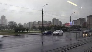 Поездка на 49 трамваи ЛВС-2005 Трамвай Санкт-Петербург Бортовой номер 1114