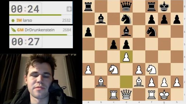 Magnus Carlsen DESTROYS IM leaving no CHANCE | Magnus Carlsen chess смотреть онлайн