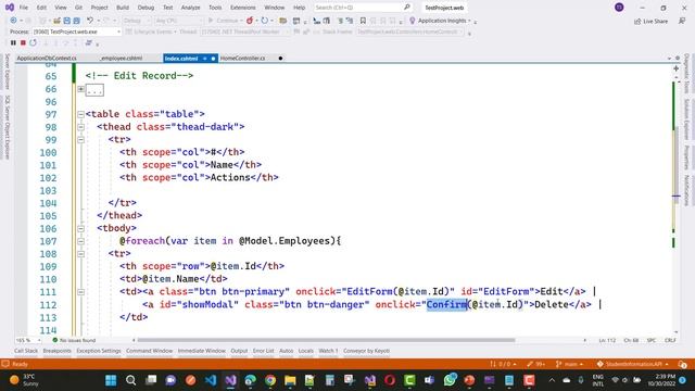 Bootstrap Modal Popup CRUD operation in ASP.NET MVC CORE смотреть онлайн