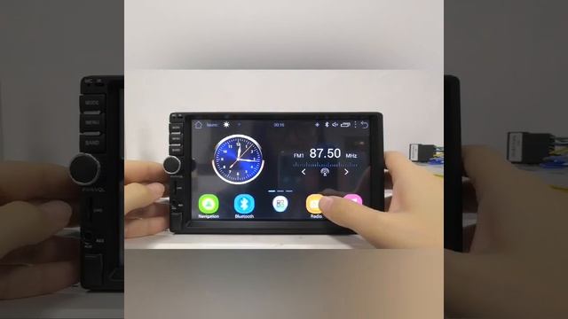 Panlelo S1 2 Din Android Car GPS Android 8.1 / 6.0 Car Stereo 7 inch 1080P