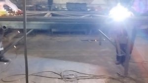 Сварочные работы в кузнечно-сварочном цехе МКП "Ухтаспецавтодор" 02.11.2023г.