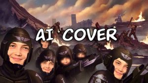 Бэбэй ЖЁСТКО спел "Над нами баржи Абаддона" (ai cover)