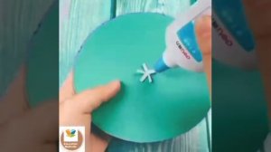 How to make handmade paper clock for classroom and home activity | kidscraft | decorationideas