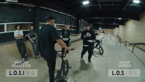 WINTERING BMX BATTLE - Максим Новоселов VS Антон Шебеко