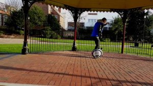 Ninebot one /onewheel tricks . Kurt singing live