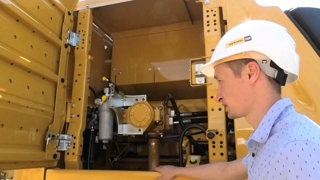 Сервисные точки экскаватора CAT 330 смотреть онлайн