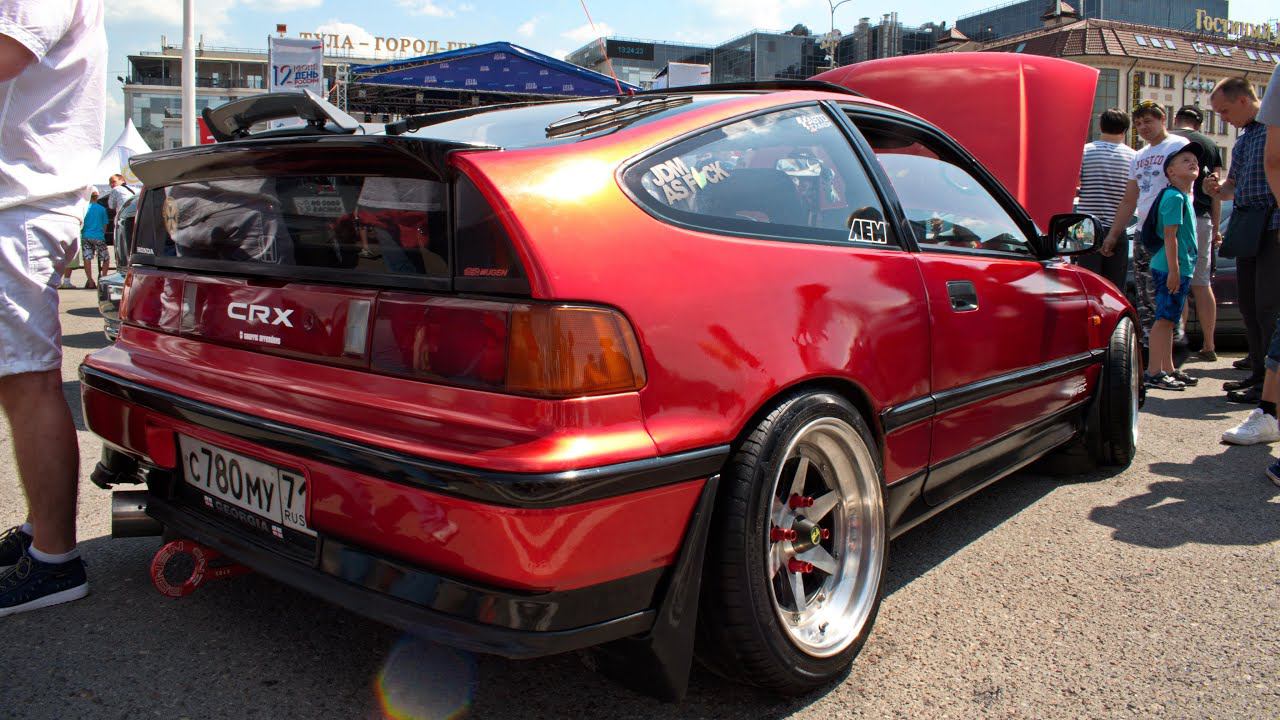 Honda CR-X (1988 г.в.) / Автострада 2019 г.Тула смотреть онлайн