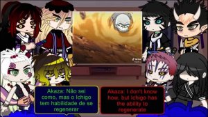 Uppermoons React to Ichigo as New Hashira || Tiktok || React Gacha