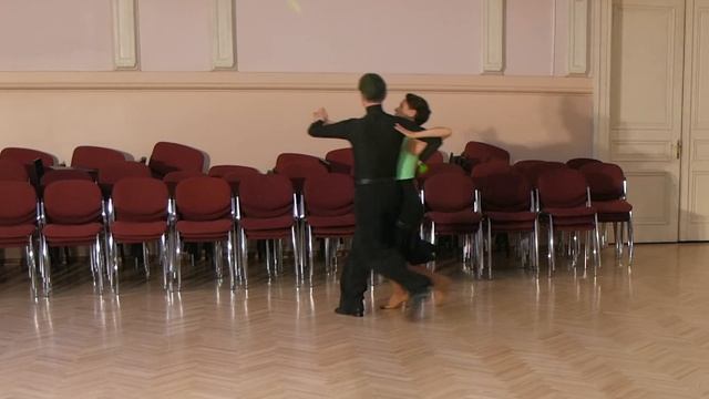 How to Dance Tango Basic Routine | Closed Promenade, Natural Promenade Turn, Natural Twist
