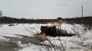 Выход Вологодского караката на весенний лед!!!!