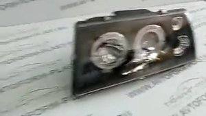 Передние фары ВАЗ 2108,2109,21099.Черные.(круги).