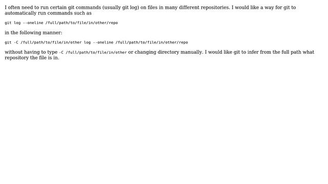 Run git commands from outside the repository смотреть онлайн