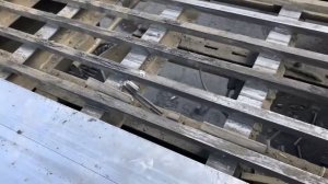 Ремонт подвижного пола щеповоза