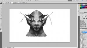 Creature Design - Photoshop Speedpaint - BlackEyes