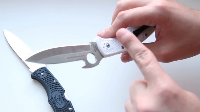 Оригинал против реплики - Spyderco Endura Wave - original vs replica смотреть онлайн