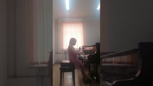 Дюссек Сонатина до мажор ч.1 (ор 20 √2, Журавель Варвара, 8 лет