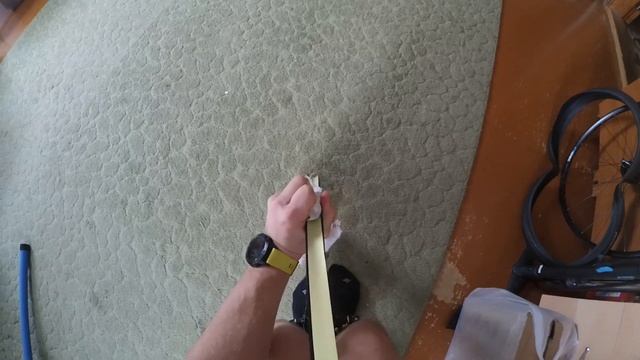 Установка безкамерки часть 1. Поклейка ленты. смотреть онлайн