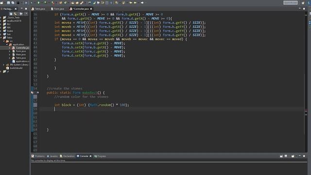 Programming Tetris Game, Java (fx) Tutorial 1/2 смотреть онлайн